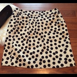 ♡J.Crew♡ Polka dot skirt